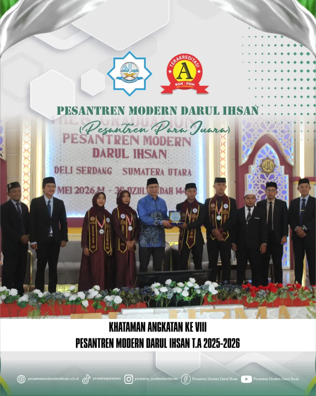 Khataman Kelas Akhir MAS Pesantren Modern Darul Ihsan Tahun Pelajaran 2025/2026